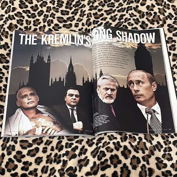 2007 Vanity Fair Magazine April Issue The Sopranos Tony James Gandolfini Vintage - Picture 8 of 16